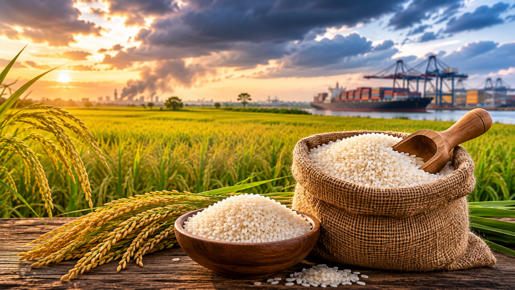 Asian Rice Prices Jump 20% as War and Weather Pressure Food Security