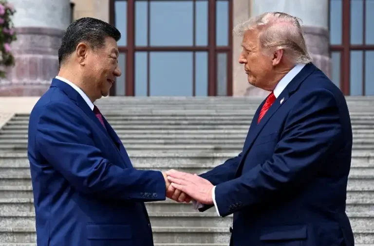 US and China leaders Trump and Xi