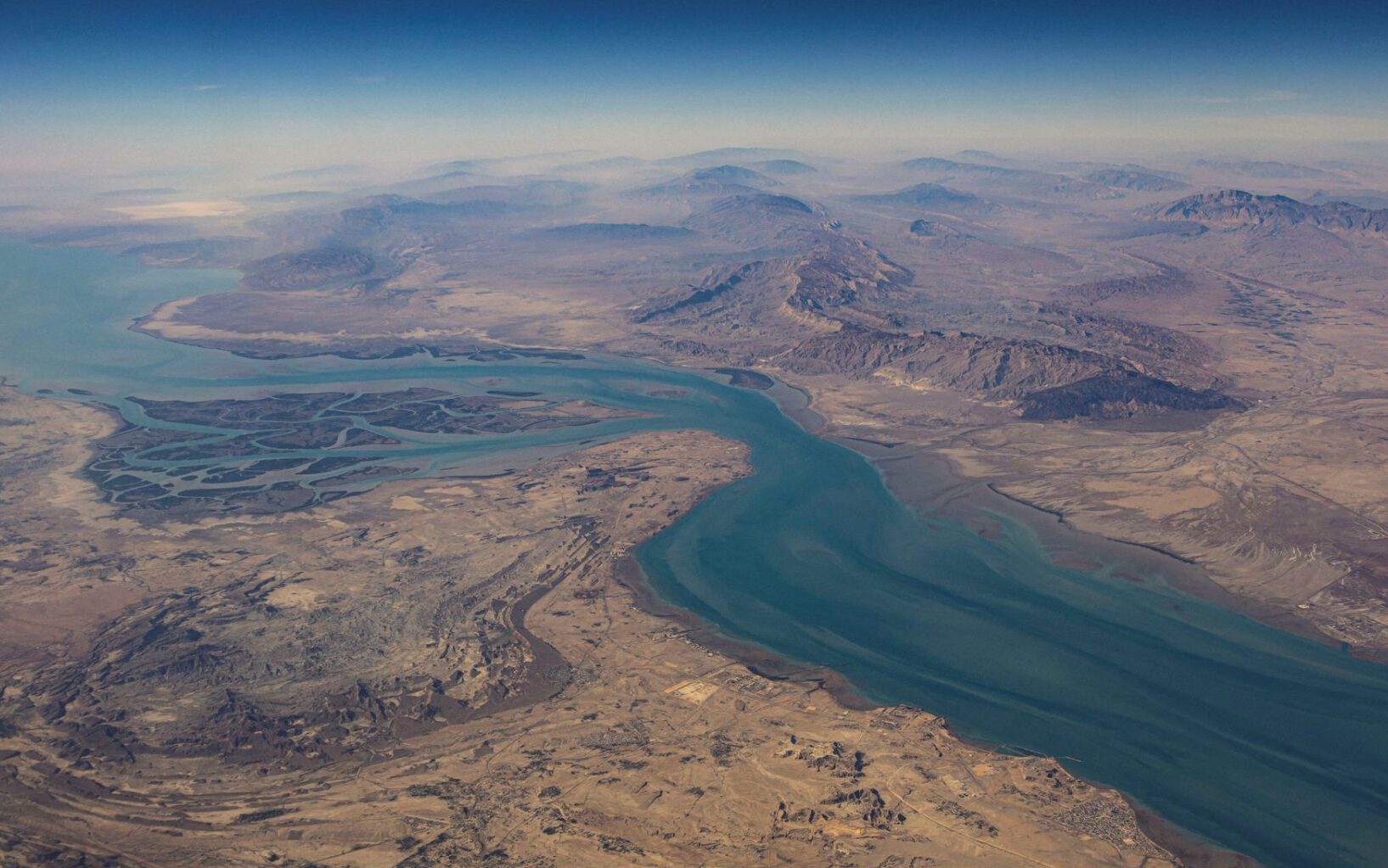 Strait of Hormuz - Satelite view , MENA