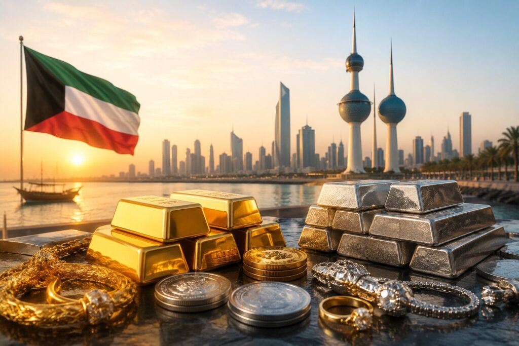 الكويت تستورد 75.95 طناً من المعادن الثمينة في مطلع 2026 مع تقدّم الطلب قبل تباطؤ الربيع