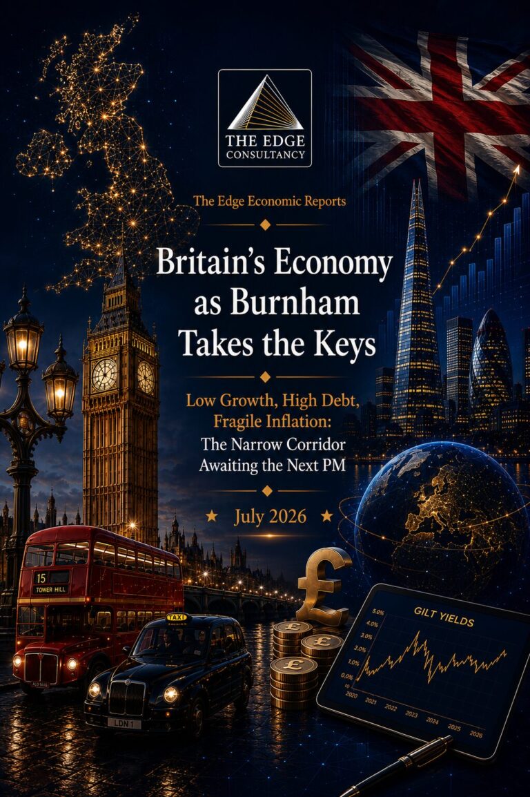 Britain’s Economy as Burnham Takes the Keys