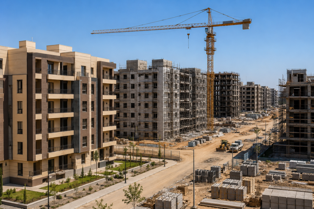 مصر تنفذ 212 ألف وحدة سكنية في 2024/2025 باستثمارات 245.3 مليار جنيه والقطاع الخاص يتجاوز الدولة