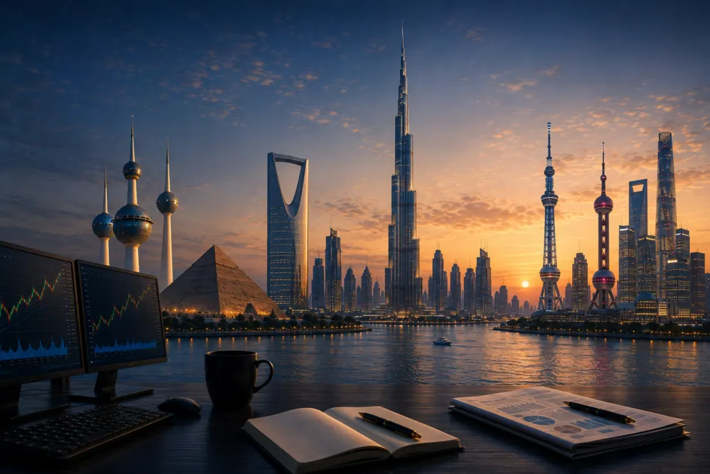 Market Wrap MENA-Asia 20 August: Kospi Rebounds 5.9 Percent as Brent Tops 94 Dollars