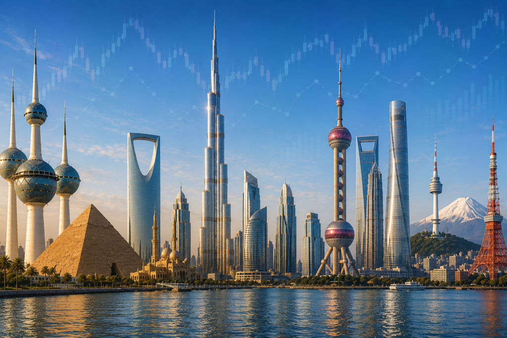 Market Wrap MENA-Asia 21 August: Hang Seng Tops 26,000 While Dubai Rises and Abu Dhabi Slips