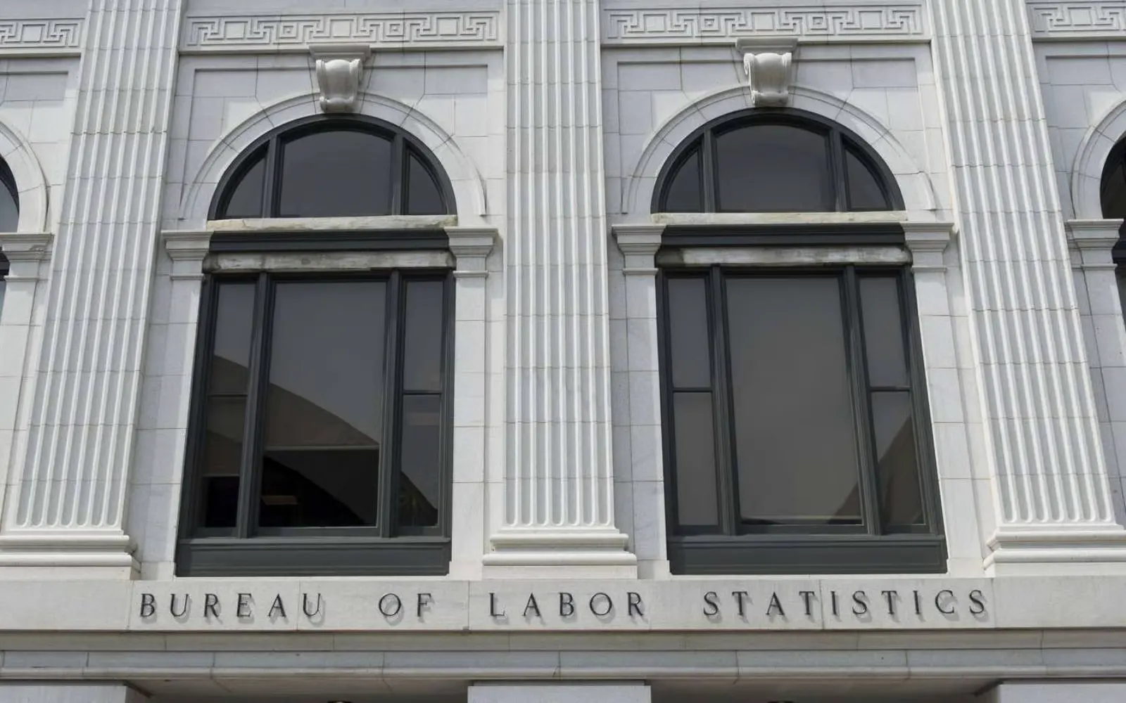 The Bureau of Labor Statistics headquarters building in the United States