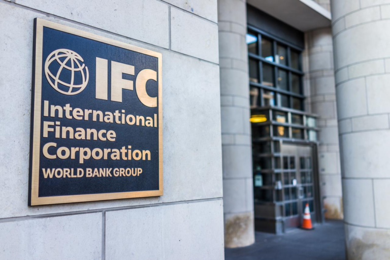 International Finance Corporation (IFC) Sign, World Bank Group