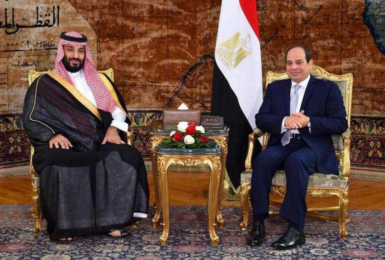 President El-Sisi and the Saudi Crown Prince, Egypt/Saudi Arabia