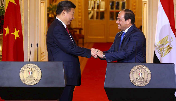 President El-Sisi and Xi Jinping, Egypt/China