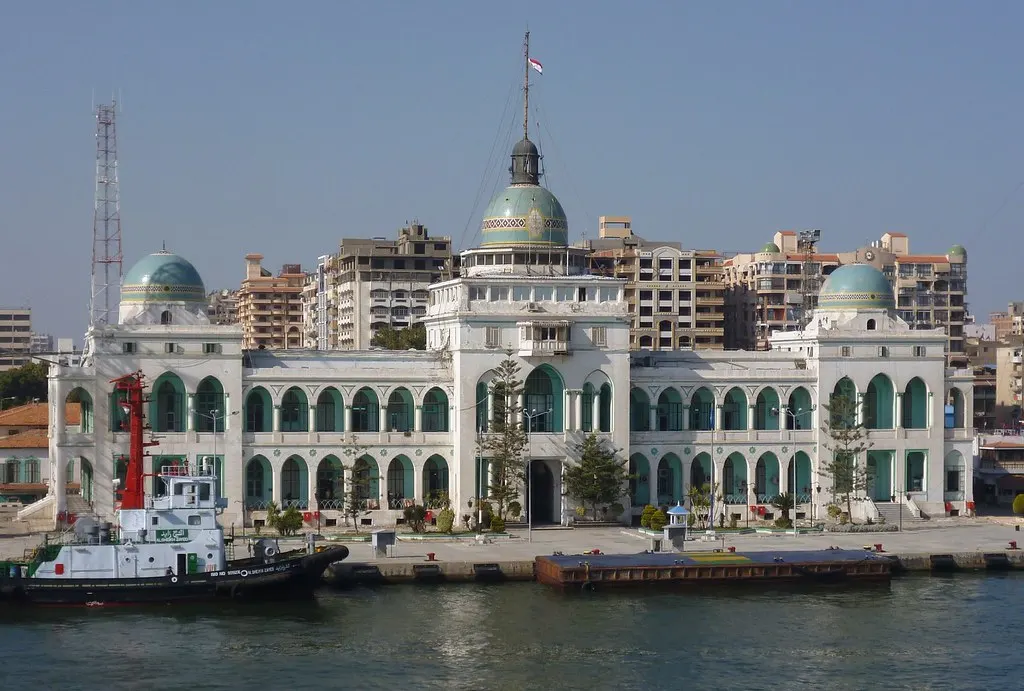 Suez Canal Authority building, Ismailia, Egypt