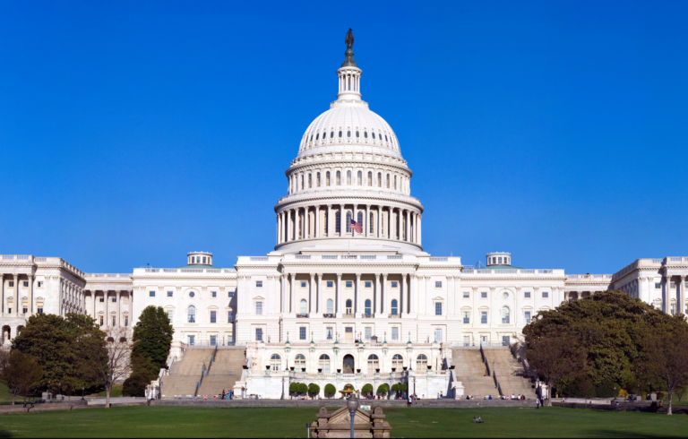 The United States Capitol in Washington D.C., home of the Senate and the House of Representatives, USA