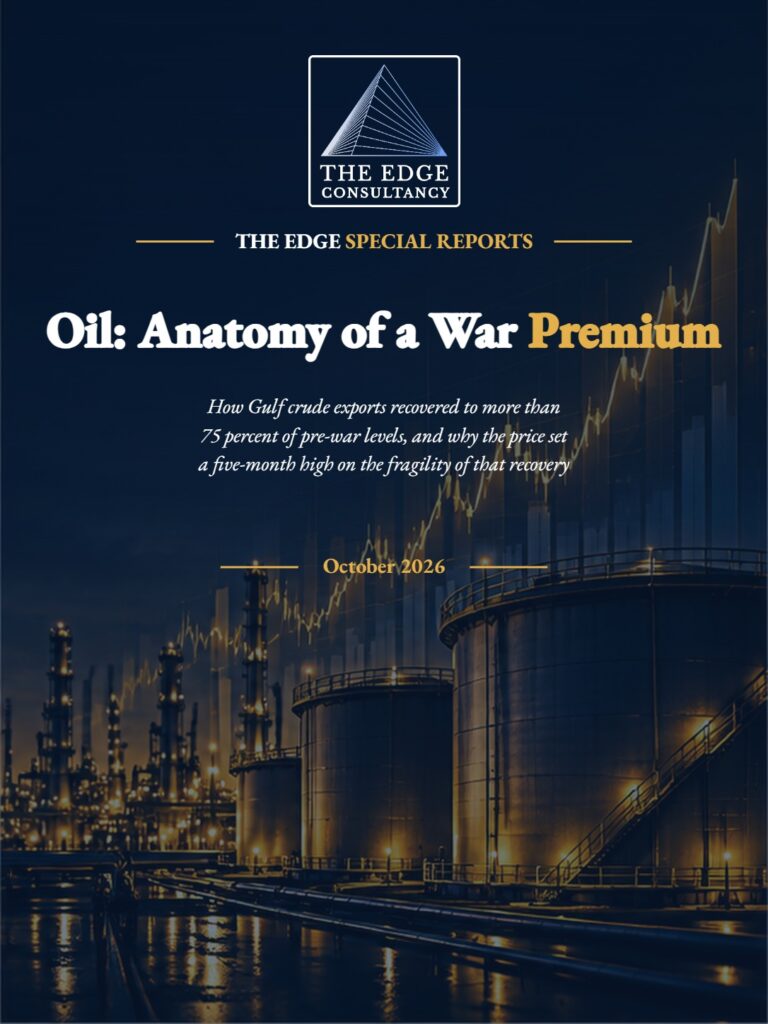 Oil: Anatomy of a War Premium: How Gulf crude exports recovered to more than 75 percent of pre-war levels, and why the price set a five-month high on the fragility of that recovery