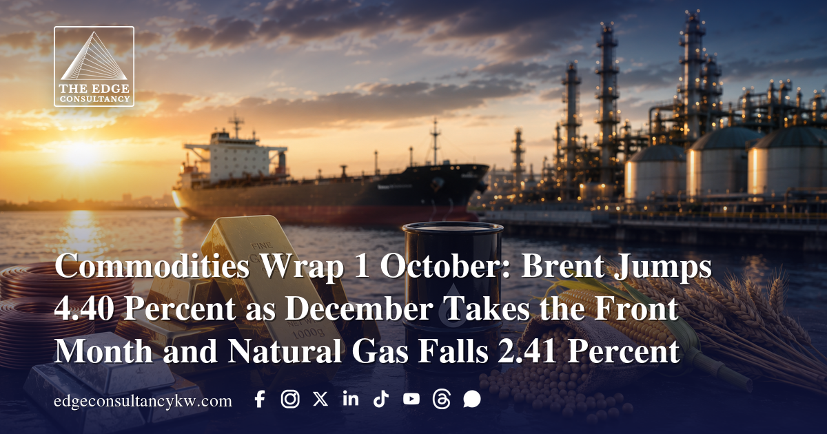 Commodities Wrap 1 October: Brent Jumps 4.40 Percent as December Takes ...