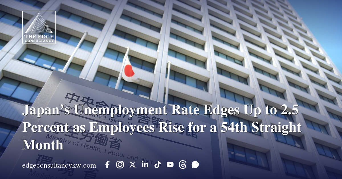 Japan's Unemployment Rate Edges Up to 2.5 Percent as Employees Rise for ...
