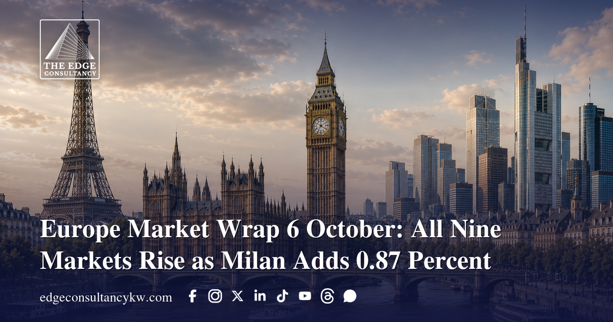 Europe Market Wrap 6 October: All Nine Markets Rise as Milan Adds 0.87 ...